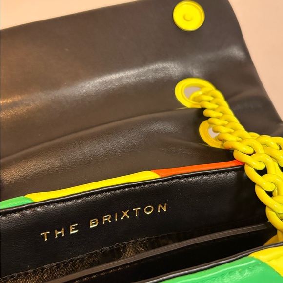 Kurt Geiger The Brixton Neon Rainbow Shoulder Bag - Picture 10 of 14